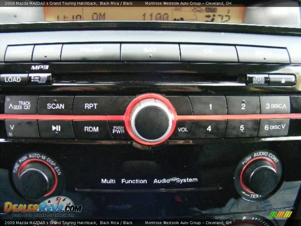 2009 Mazda MAZDA3 s Grand Touring Hatchback Black Mica / Black Photo #21