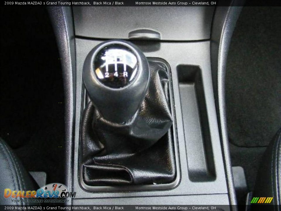 2009 Mazda MAZDA3 s Grand Touring Hatchback Black Mica / Black Photo #23