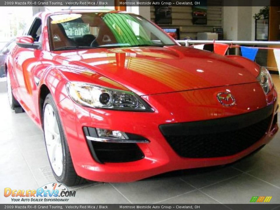 2009 Mazda RX-8 Grand Touring Velocity Red Mica / Black Photo #1