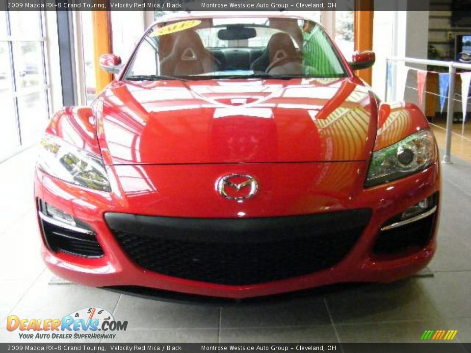 2009 Mazda RX-8 Grand Touring Velocity Red Mica / Black Photo #2