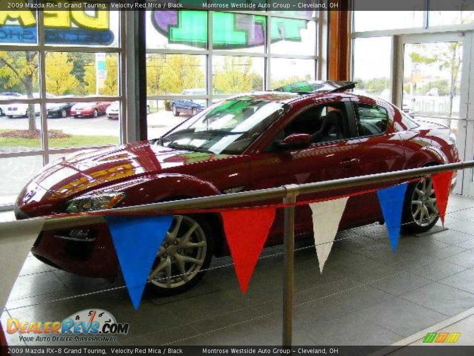2009 Mazda RX-8 Grand Touring Velocity Red Mica / Black Photo #4