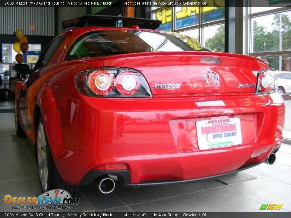 2009 Mazda RX-8 Grand Touring Velocity Red Mica / Black Photo #6
