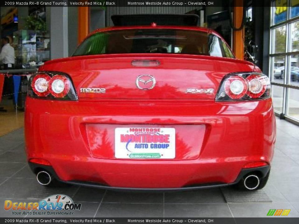 2009 Mazda RX-8 Grand Touring Velocity Red Mica / Black Photo #8