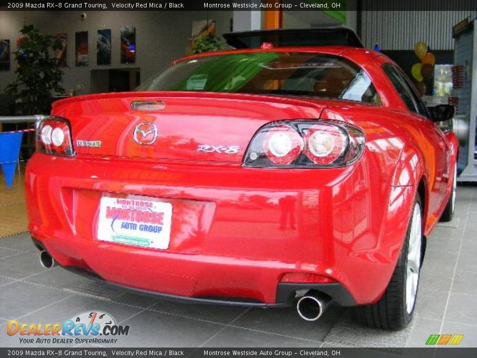 2009 Mazda RX-8 Grand Touring Velocity Red Mica / Black Photo #9