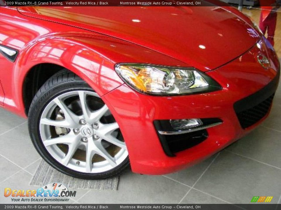 2009 Mazda RX-8 Grand Touring Velocity Red Mica / Black Photo #11