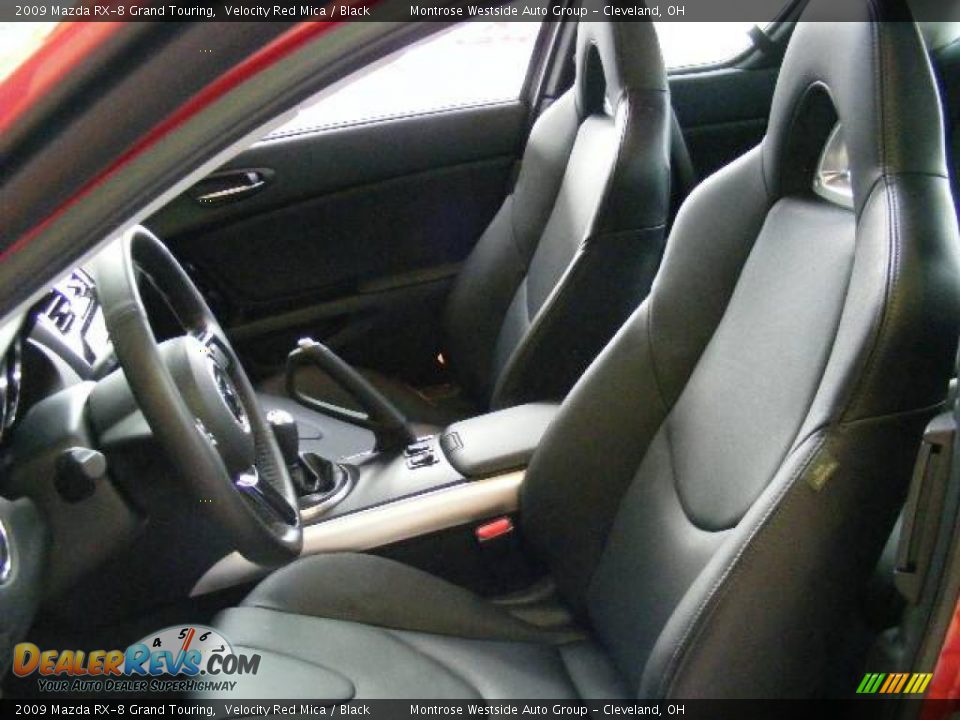 2009 Mazda RX-8 Grand Touring Velocity Red Mica / Black Photo #12