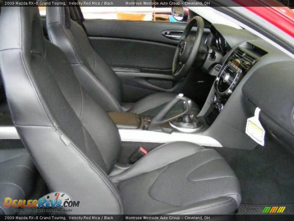 2009 Mazda RX-8 Grand Touring Velocity Red Mica / Black Photo #16