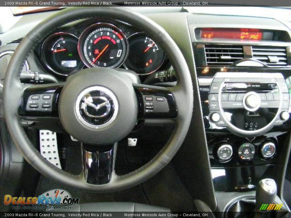 2009 Mazda RX-8 Grand Touring Velocity Red Mica / Black Photo #18