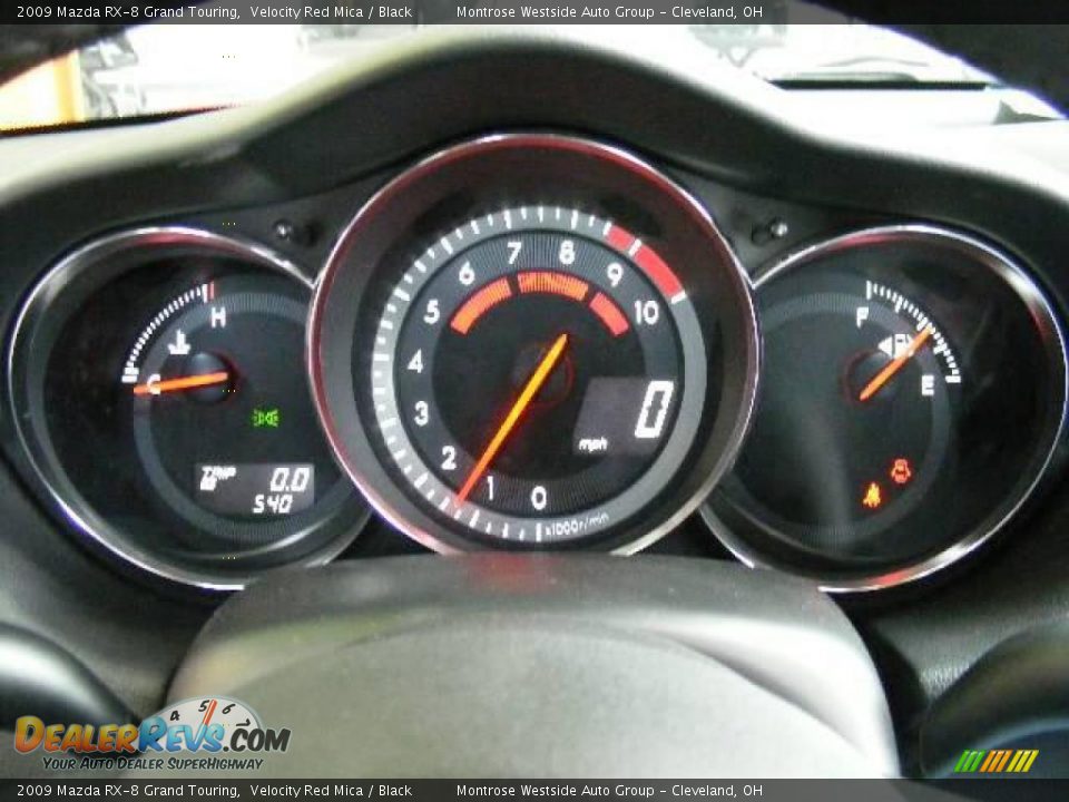 2009 Mazda RX-8 Grand Touring Velocity Red Mica / Black Photo #20