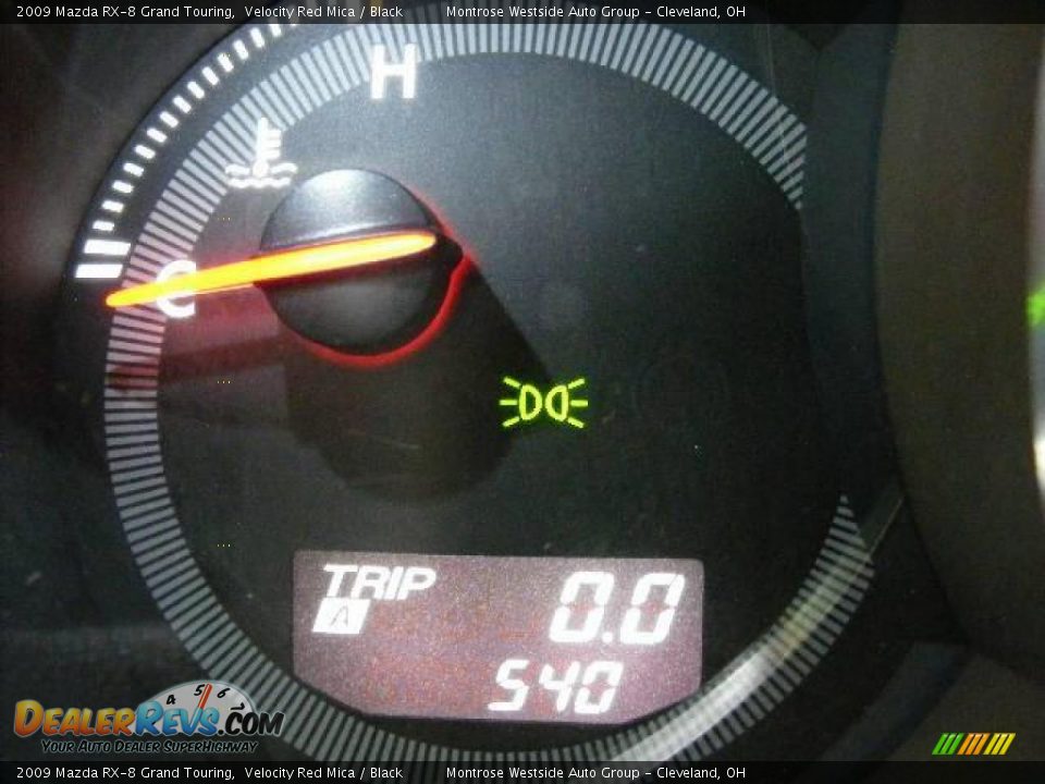 2009 Mazda RX-8 Grand Touring Velocity Red Mica / Black Photo #21