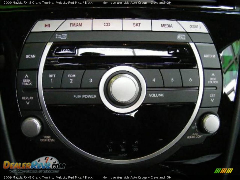 2009 Mazda RX-8 Grand Touring Velocity Red Mica / Black Photo #24