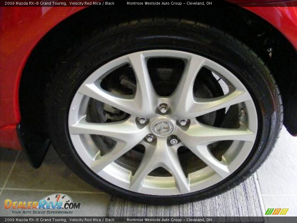 2009 Mazda RX-8 Grand Touring Velocity Red Mica / Black Photo #33