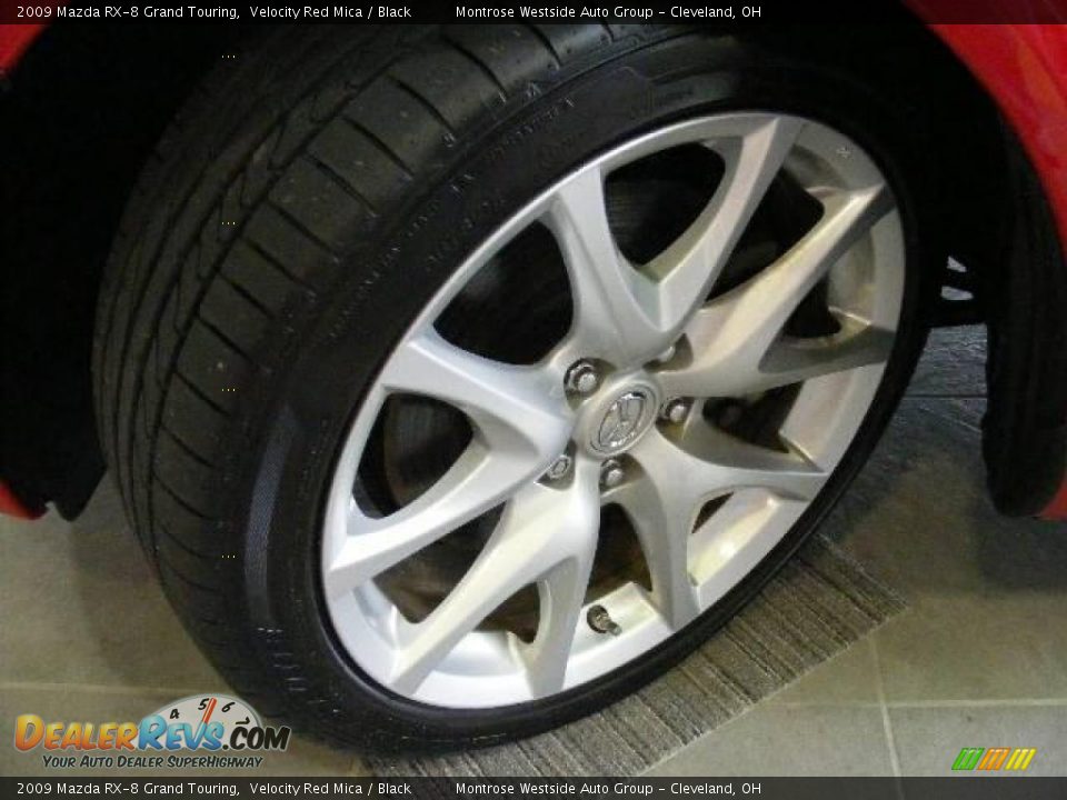 2009 Mazda RX-8 Grand Touring Velocity Red Mica / Black Photo #34