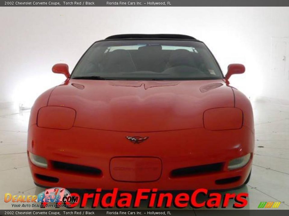 2002 Chevrolet Corvette Coupe Torch Red / Black Photo #5