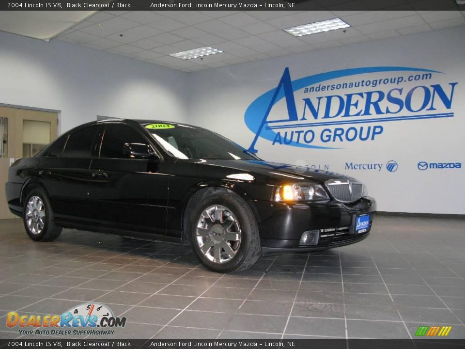 2004 Lincoln LS V8 Black Clearcoat / Black Photo #1