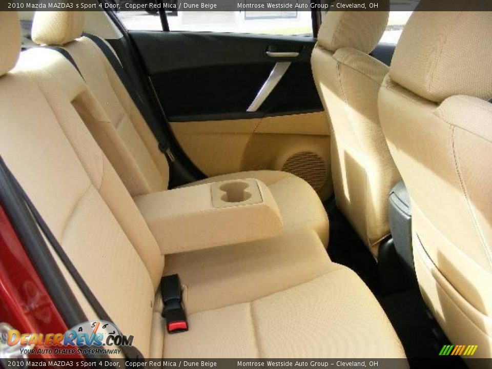 2010 Mazda MAZDA3 s Sport 4 Door Copper Red Mica / Dune Beige Photo #12