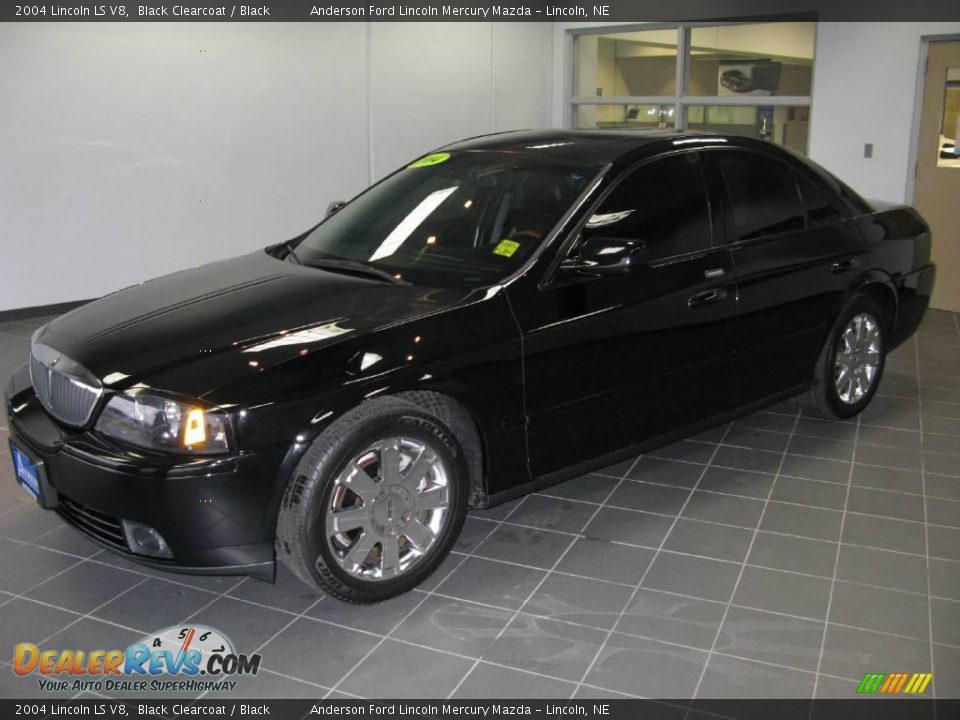 2004 Lincoln LS V8 Black Clearcoat / Black Photo #3