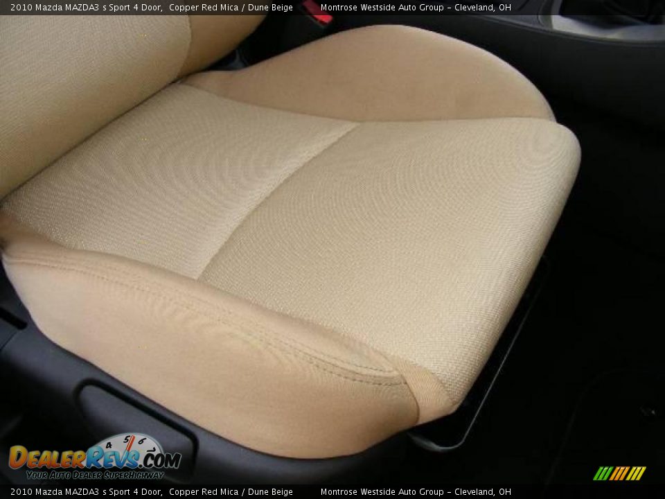 2010 Mazda MAZDA3 s Sport 4 Door Copper Red Mica / Dune Beige Photo #14