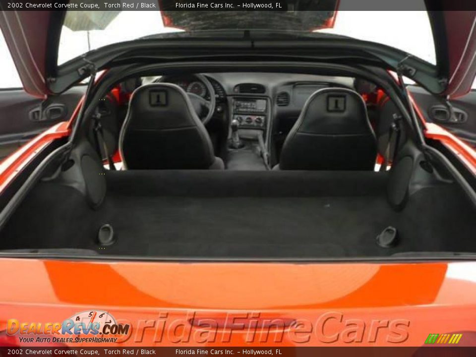 2002 Chevrolet Corvette Coupe Torch Red / Black Photo #10