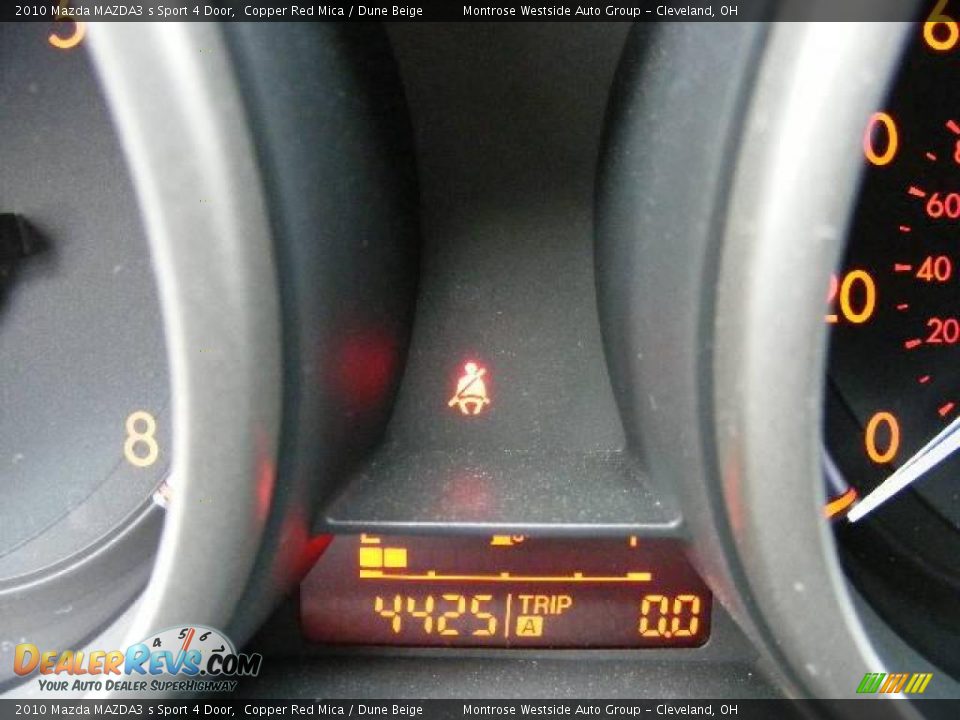 2010 Mazda MAZDA3 s Sport 4 Door Copper Red Mica / Dune Beige Photo #18