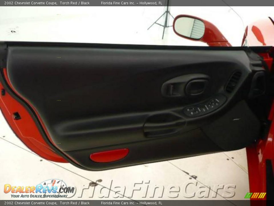 2002 Chevrolet Corvette Coupe Torch Red / Black Photo #11