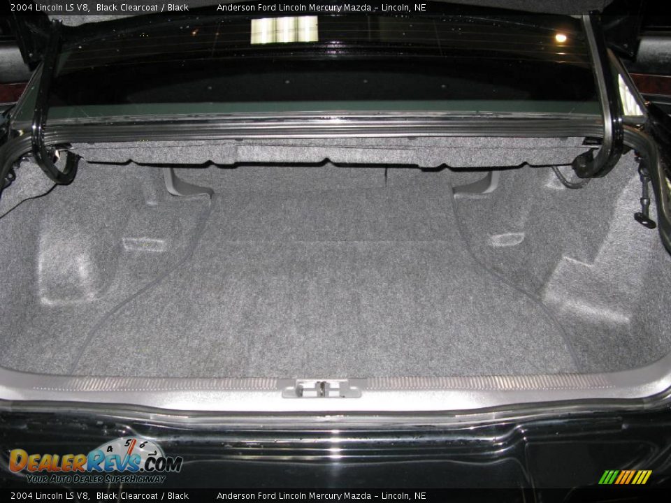 2004 Lincoln LS V8 Black Clearcoat / Black Photo #12