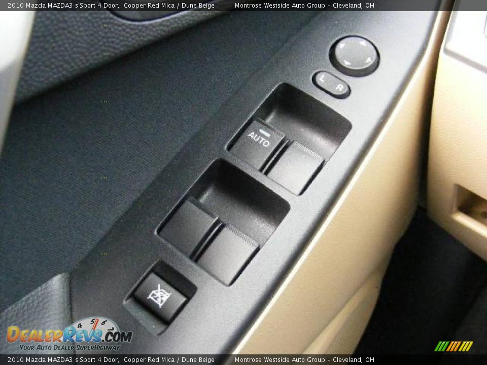 2010 Mazda MAZDA3 s Sport 4 Door Copper Red Mica / Dune Beige Photo #24