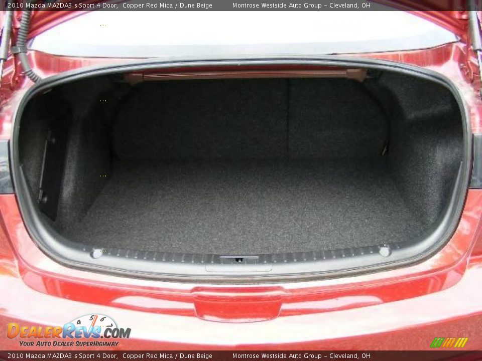 2010 Mazda MAZDA3 s Sport 4 Door Copper Red Mica / Dune Beige Photo #26