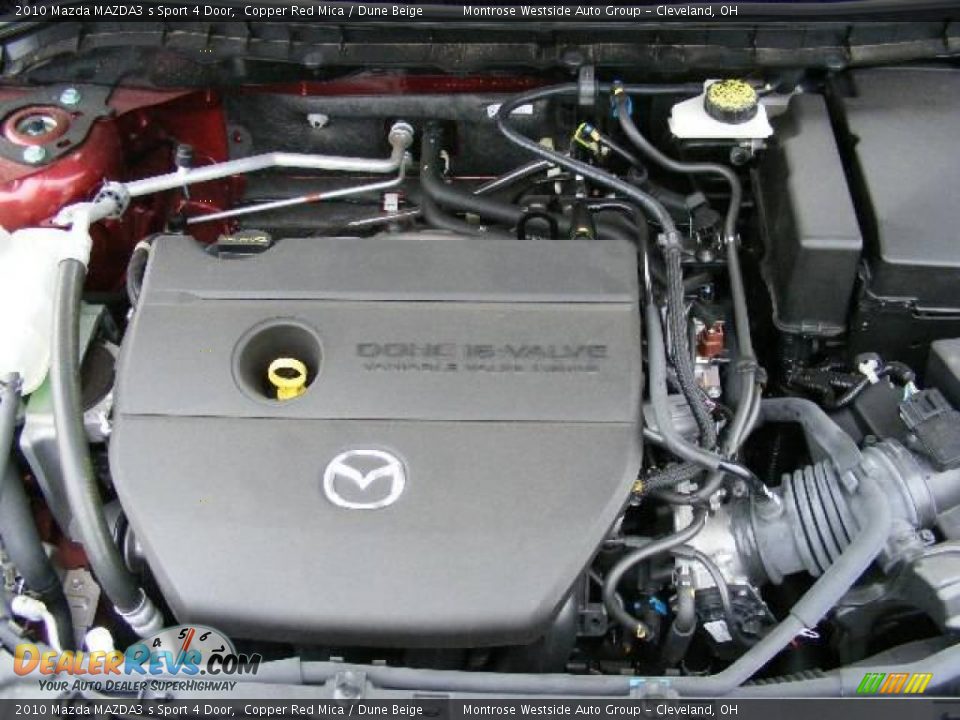 2010 Mazda MAZDA3 s Sport 4 Door Copper Red Mica / Dune Beige Photo #30