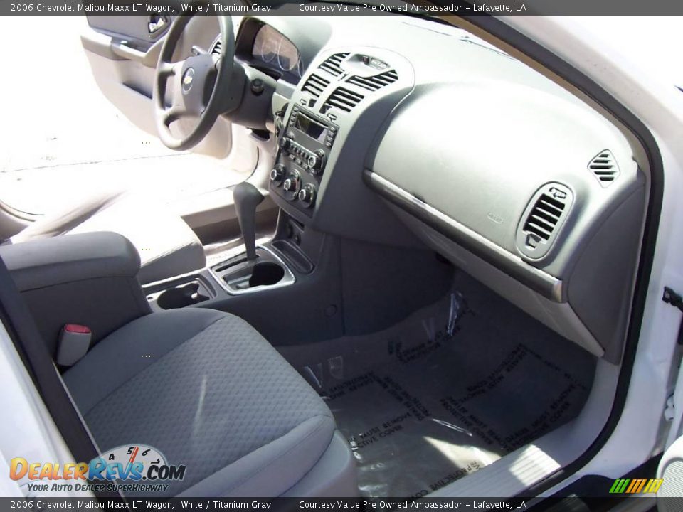 2006 Chevrolet Malibu Maxx LT Wagon White / Titanium Gray Photo #7