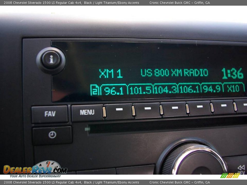 2008 Chevrolet Silverado 1500 LS Regular Cab 4x4 Black / Light Titanium/Ebony Accents Photo #19