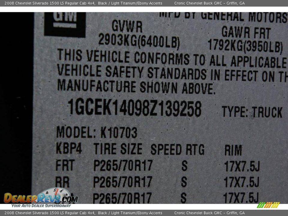 2008 Chevrolet Silverado 1500 LS Regular Cab 4x4 Black / Light Titanium/Ebony Accents Photo #21