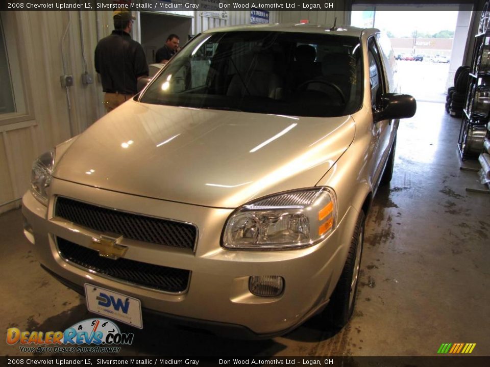 2008 Chevrolet Uplander LS Silverstone Metallic / Medium Gray Photo #2