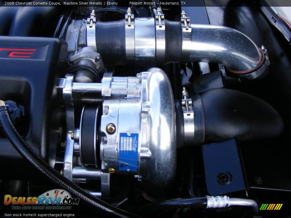Non stock Vortech supercharged engine - 2008 Chevrolet Corvette