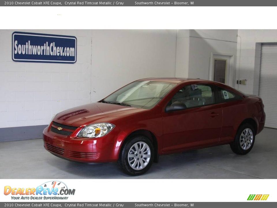 2010 Chevrolet Cobalt XFE Coupe Crystal Red Tintcoat Metallic / Gray Photo #1