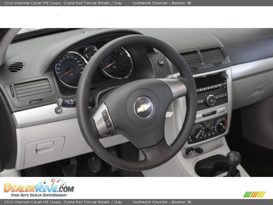 2010 Chevrolet Cobalt XFE Coupe Crystal Red Tintcoat Metallic / Gray Photo #4