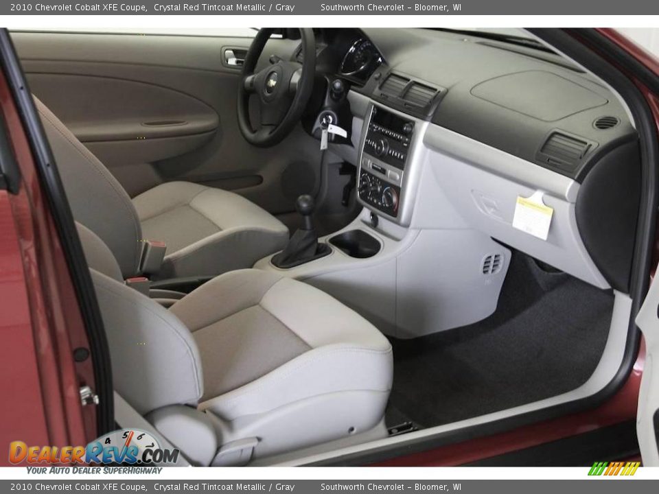 2010 Chevrolet Cobalt XFE Coupe Crystal Red Tintcoat Metallic / Gray Photo #5