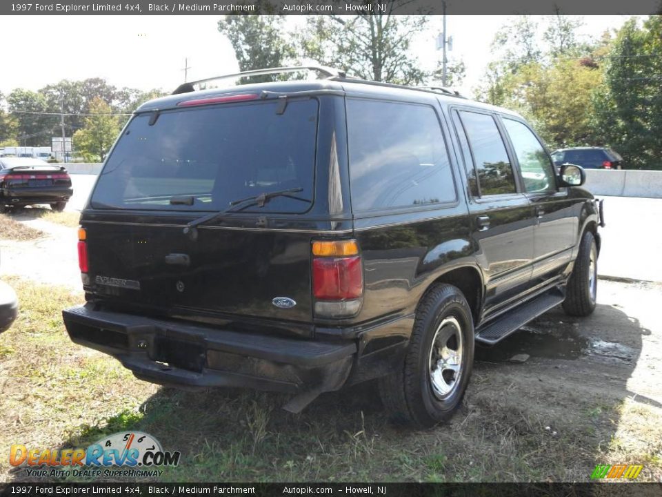 1997 Ford Explorer Limited 4x4 Black / Medium Parchment Photo #5
