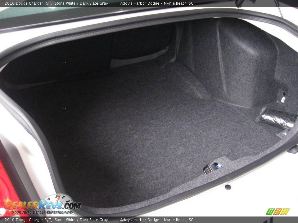 2010 Dodge Charger R/T Stone White / Dark Slate Gray Photo #9