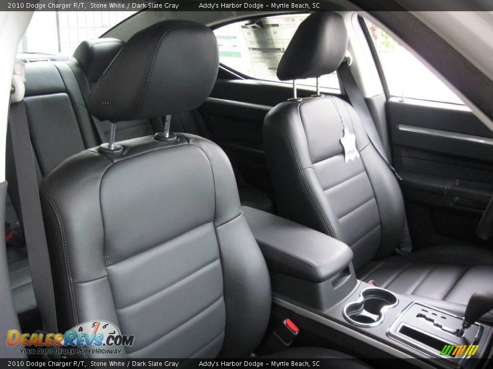 2010 Dodge Charger R/T Stone White / Dark Slate Gray Photo #17