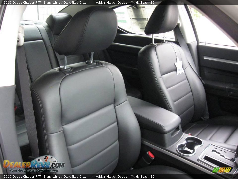 2010 Dodge Charger R/T Stone White / Dark Slate Gray Photo #19
