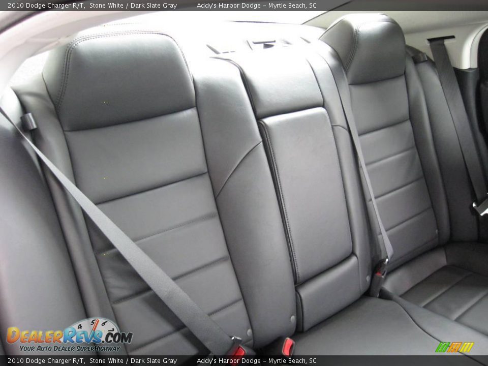 2010 Dodge Charger R/T Stone White / Dark Slate Gray Photo #20