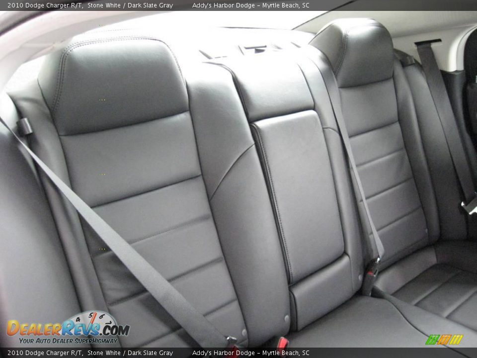 2010 Dodge Charger R/T Stone White / Dark Slate Gray Photo #21