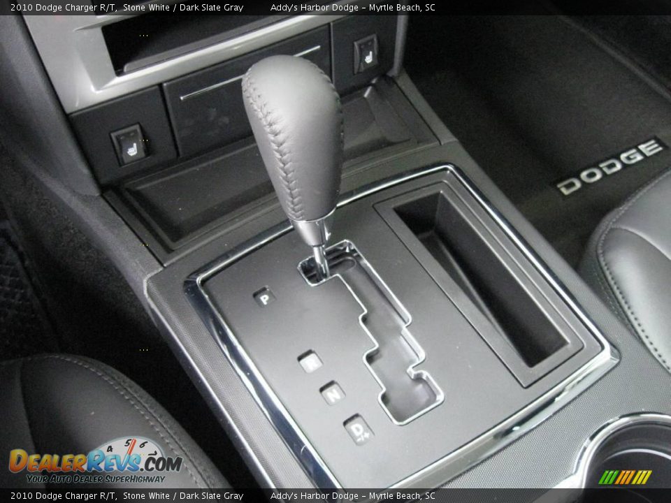2010 Dodge Charger R/T Stone White / Dark Slate Gray Photo #28