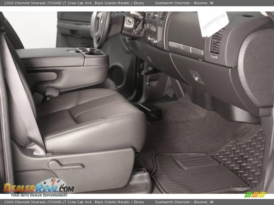 2009 Chevrolet Silverado 2500HD LT Crew Cab 4x4 Black Granite Metallic / Ebony Photo #4