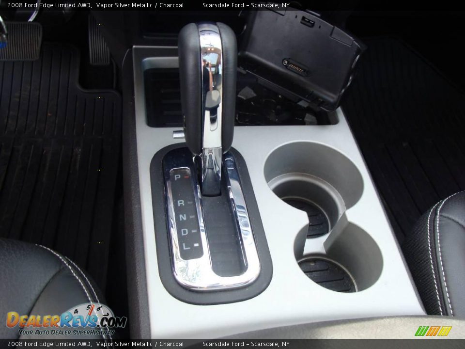 2008 Ford Edge Limited AWD Vapor Silver Metallic / Charcoal Photo #19