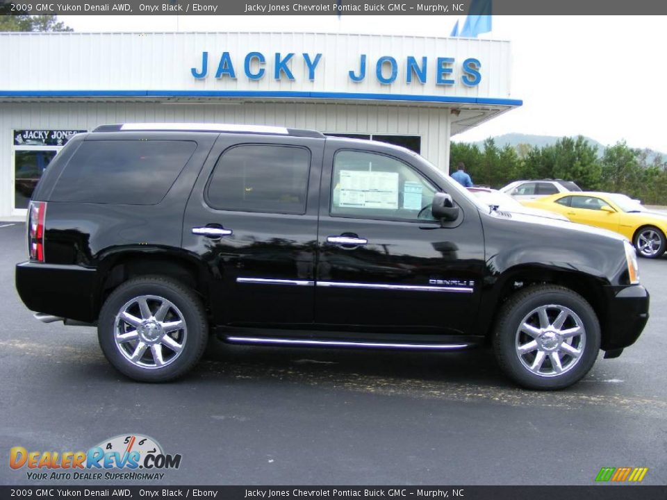 2009 GMC Yukon Denali AWD Onyx Black / Ebony Photo #1