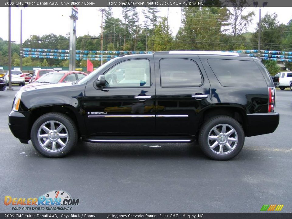 2009 GMC Yukon Denali AWD Onyx Black / Ebony Photo #5