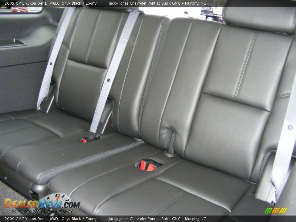 2009 GMC Yukon Denali AWD Onyx Black / Ebony Photo #12