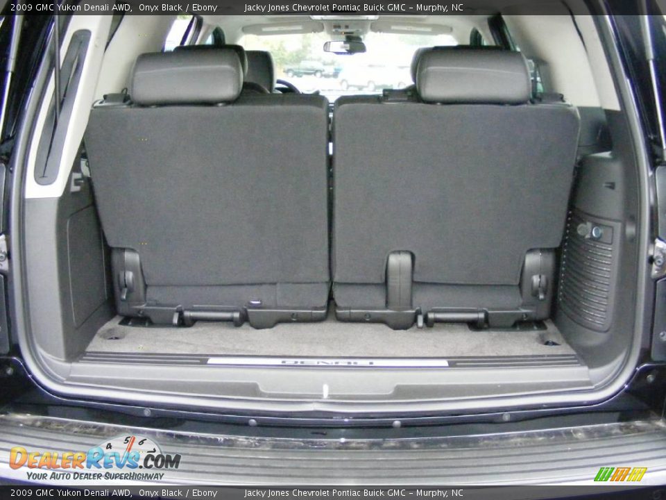 2009 GMC Yukon Denali AWD Onyx Black / Ebony Photo #13